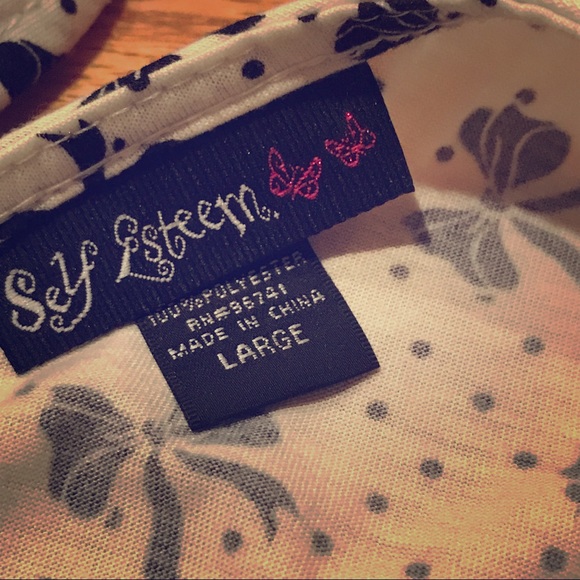 Polka Dot Bow Dress L - Picture 4 of 5